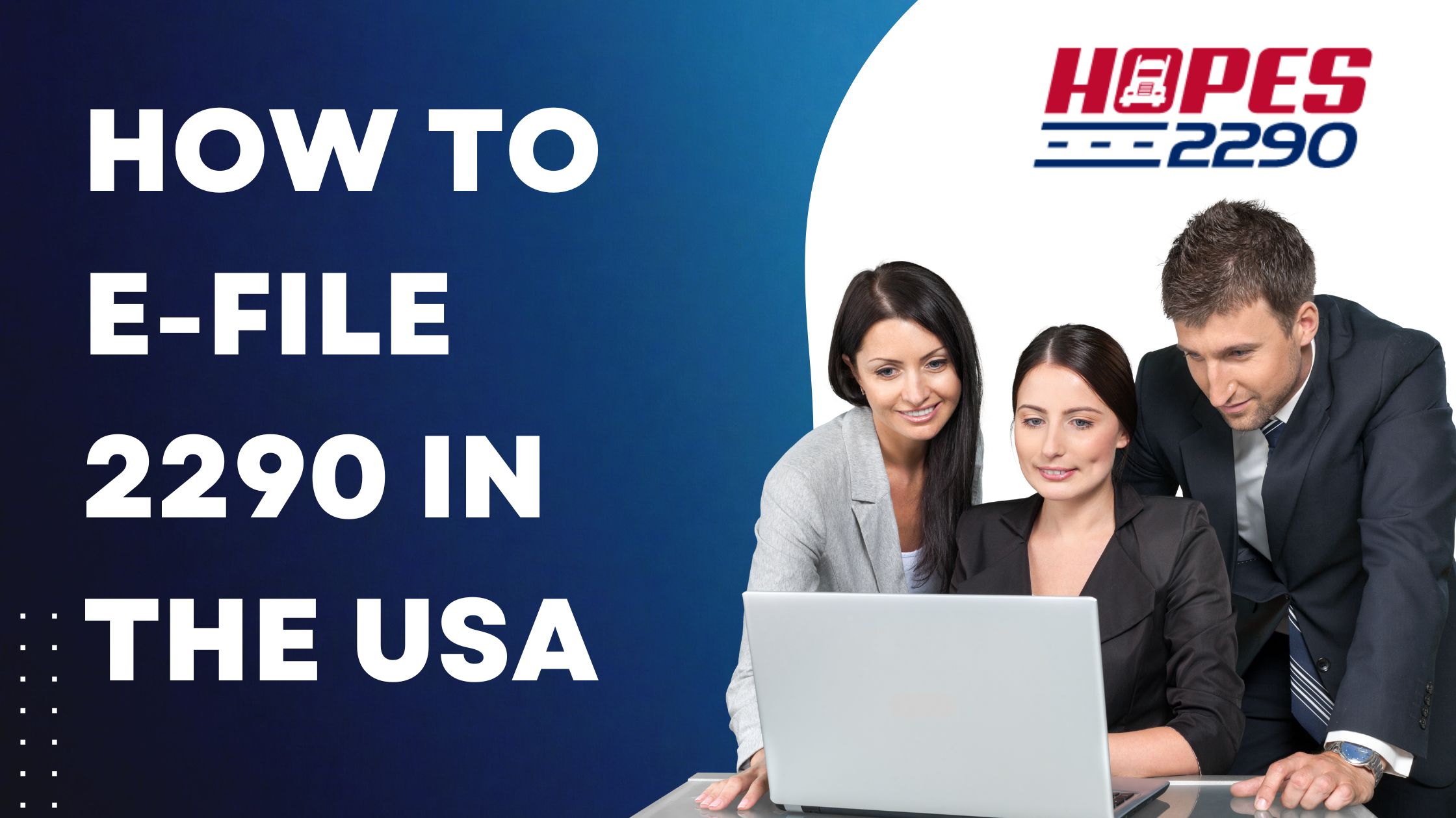 HOW TO E-FILE 2290 IN THE USA