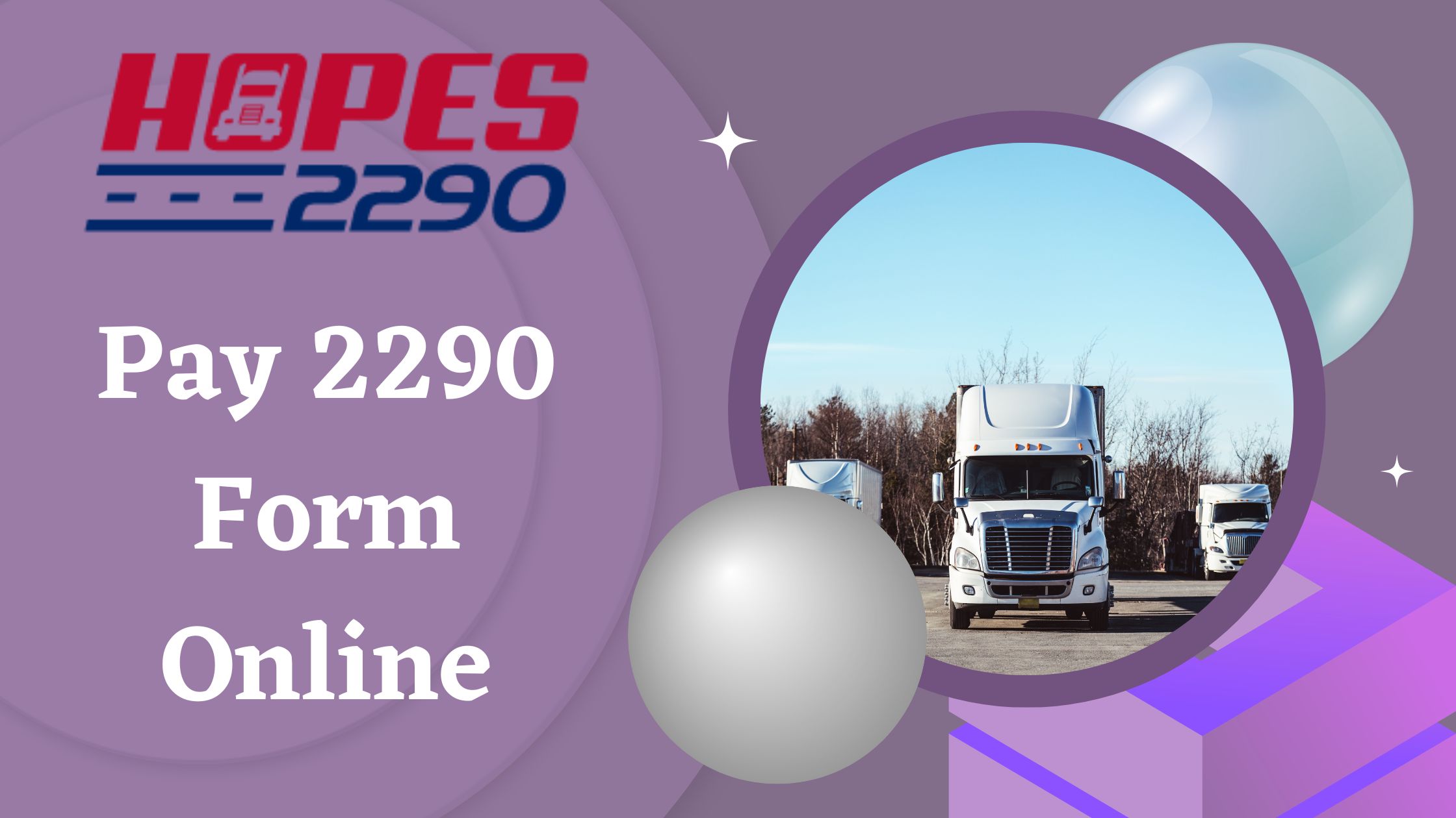 PAY 2290 FORM ONLINE